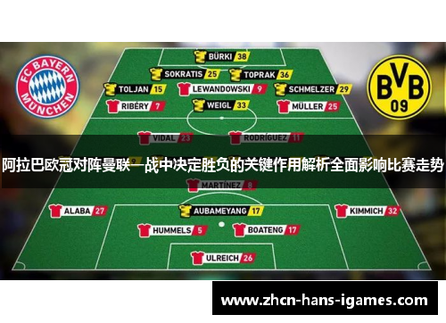 阿拉巴欧冠对阵曼联一战中决定胜负的关键作用解析全面影响比赛走势