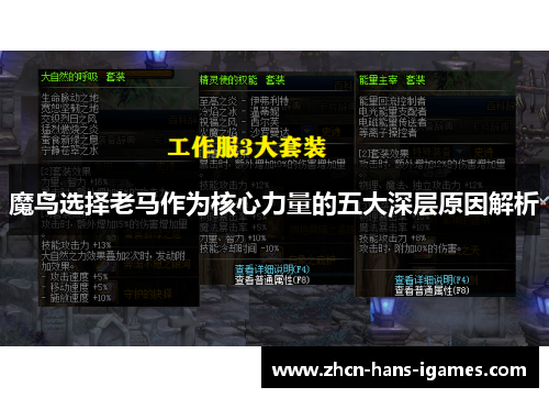 魔鸟选择老马作为核心力量的五大深层原因解析